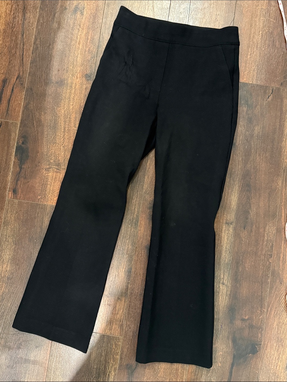 SPANX Black Stretch Flare Pants nwot size M